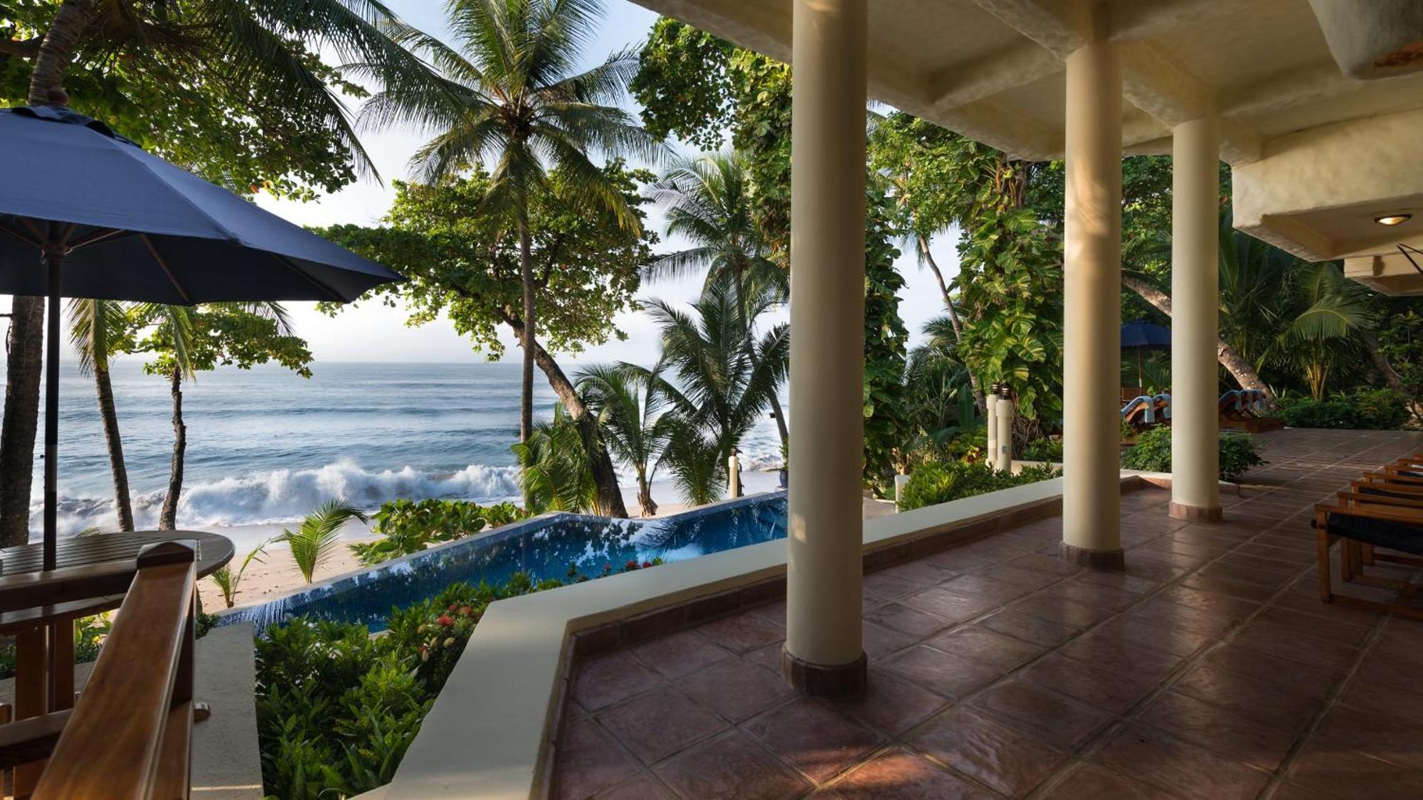 Elegant Costa Rican Villa With Oceanfront Infinity Pool Río Grande Zewnętrze zdjęcie