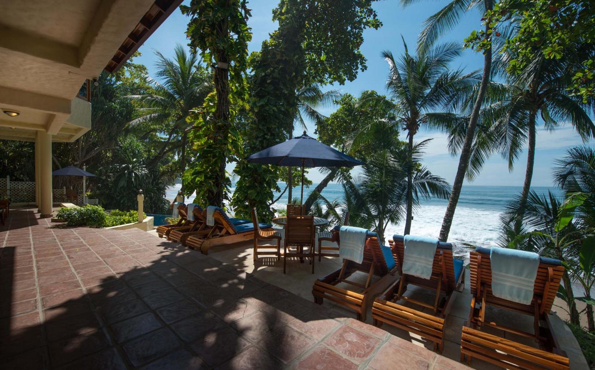 Elegant Costa Rican Villa With Oceanfront Infinity Pool Río Grande Zewnętrze zdjęcie